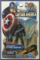 Marvel's Hydra Attack Trooper from Captain America - The First Avenger - Movie manufactured by Hasbro [Front]