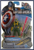Marvel's Hydra Attack Trooper from Captain America - The First Avenger - Movie manufactured by Hasbro [Front]