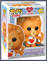 Brave Heart Lion from Care Bears - Cousins Pop! manufactured by Funko [Front]
