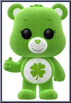 Good Luck Bear (Flocked) from Care Bears - Pop! Vinyl Figures manufactured by Funko [Loose]