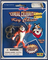 Tony the Tiger from Cereal Celebrities - Key Chains manufactured by Fun 4 All [Front]