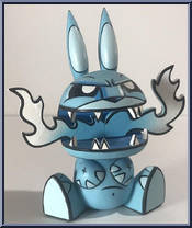 Ice Cat Bunny Action Figure