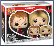 Chucky & Tiffany (Valentine) from Child's Play - Pocket Pop! manufactured by Funko [Front]