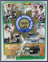 Motorcycle from CHiPs - Die-Cast manufactured by Imperial [Front]