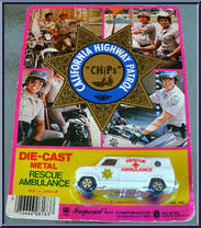 Rescue Ambulance from CHiPs - Die-Cast manufactured by Imperial [Front]