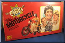 Motorcycle from CHiPs - Vehicles manufactured by Mego [Front]