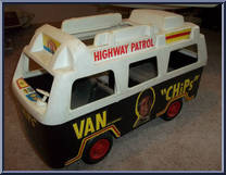 Van from CHiPs - Vehicles manufactured by Mego [Loose]