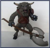 Minotaur Asterius & Faun Mentius from Chronicles of Narnia - Prince Caspian - Deluxe 2-Packs manufactured by Jakks Pacific [Loose]