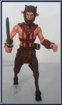 Minotaur Asterius & Faun Mentius from Chronicles of Narnia - Prince Caspian - Deluxe 2-Packs manufactured by Jakks Pacific [Loose]