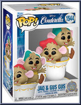 Jaq & Gus Gus (75th Anniversary) from Cinderella - Pop! Vinyl Figures manufactured by Funko [Front]