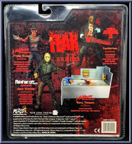 Freddy Krueger (A Nightmare on Elm Street) from Cinema of Fear - Series 2 manufactured by Mezco [Back]