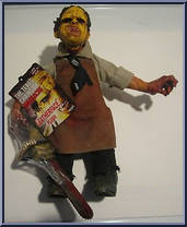 Leatherface from Cinema of Fear - Plush manufactured by Mezco [Front]