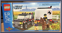 4WD with Horse Trailer #7635