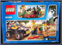 ATV Patrol from City - Box Sets manufactured by Lego [Back]