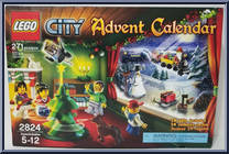 Advent Calendar 2010 from City - Advent Calendars manufactured by Lego [Front]
