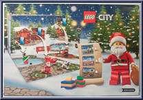 Advent Calendar 2016 from City - Advent Calendars manufactured by Lego [Back]