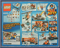 Arctic Base Camp from City - Box Sets manufactured by Lego [Back]