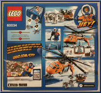 Arctic Helicrane from City - Box Sets manufactured by Lego [Back]