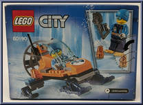 Arctic Ice Glider from City - Box Sets manufactured by Lego [Back]