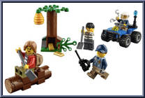 Mountain Fugitives from City - Box Sets manufactured by Lego [Loose]