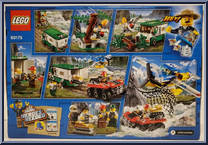 Mountain River Heist from City - Box Sets manufactured by Lego [Back]