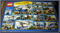 Police Super Pack 4 in 1 from City - Super Packs manufactured by Lego [Back]