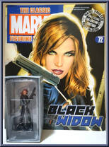 Black Widow from Classic Marvel Figurine Collection - Basic Series manufactured by Eaglemoss [Front]