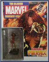 Jean Grey (Red) from Classic Marvel Figurine Collection - Basic Series manufactured by Eaglemoss [Front]
