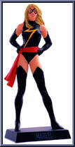 Ms. Marvel from Classic Marvel Figurine Collection - Basic Series manufactured by Eaglemoss [Loose]