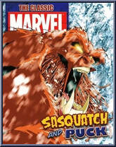 Sasquatch & Puck from Classic Marvel Figurine Collection - Special manufactured by Eaglemoss [Loose]