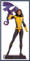 Shadowcat from Classic Marvel Figurine Collection - Basic Series manufactured by Eaglemoss [Loose]