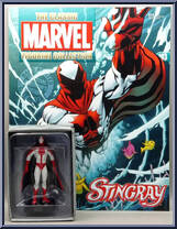 Stingray from Classic Marvel Figurine Collection - Basic Series manufactured by Eaglemoss [Front]