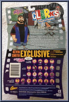 Kevin Smith (Pillow Pants 4 Life Shirt) (West Coast) from Clerks Inaction Figures - Exclusives manufactured by Graphitti Designs [Back]