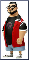 Kevin Smith (East Coast) (Red Store Logo Shirt) Action Figure