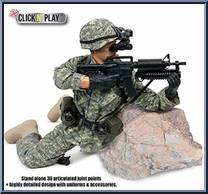Airborne Infantryman from Click N' Play - 12" Scale manufactured by Click N' Play [Loose]