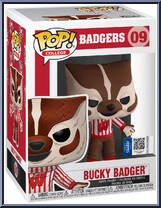 Bucky Badger (University of Wisconsin) from College - Pop! Vinyl Figures manufactured by Funko [Front]