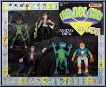 Fly Monster / Punk Rocker / Vampire / Dinosaur / Football Player Action Figure