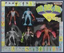 Wrestler / Sea Creature / Robot / Punk Rocker / Pterodactyl Action Figure