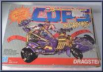 Dragster from C.O.P.S. N Crooks - Vehicles manufactured by Hasbro [Front]