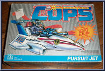 Pursuit Jet from C.O.P.S. N Crooks - Vehicles manufactured by Hasbro [Front]