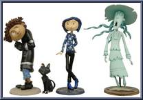 Coraline, Wybie Lovat, Cat, Ghost Child Action Figure