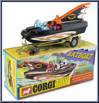 Batboat and Trailer Action Figure