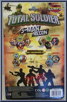 3-Man Recon #2 from Corps! - Total Soldier manufactured by Lanard Toys [Back]