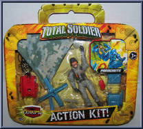 Parachute (Action Kit) from Corps! - Total Soldier manufactured by Lanard Toys [Front]