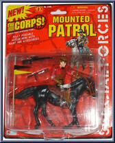 Canadian Mountie from Corps! - Mounted Patrol manufactured by Lanard Toys [Front]