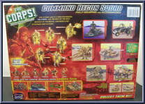 Command Recon Squad #2 from Corps! - Basic Series manufactured by Lanard Toys [Back]