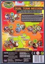 Zander Baptiste "Crash" / Gerard Rainer "Fixer" from Corps! - Dual Team Mission manufactured by Lanard Toys [Back]
