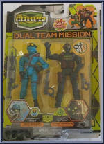 Gills / Shadow from Corps! - New Recruits manufactured by Lanard Toys [Front]