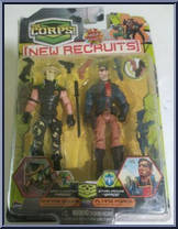 Mirage / Spade from Corps! - New Recruits manufactured by Lanard Toys [Front]