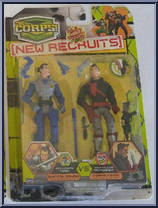 Rain / Roadrash from Corps! - New Recruits manufactured by Lanard Toys [Front]